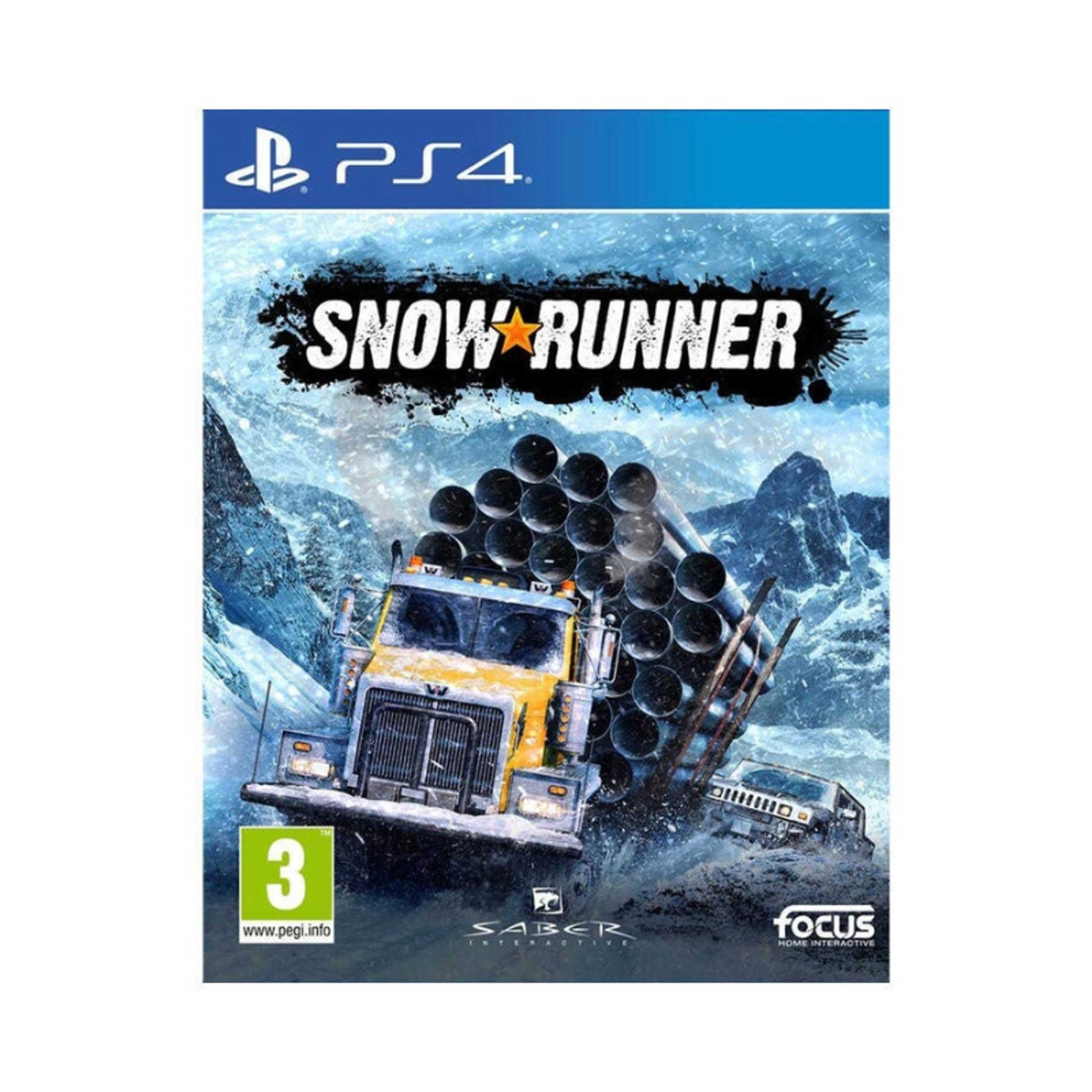 Snow Runner - (Intl Version) - PlayStation 4 (PS4) - Product Main Image